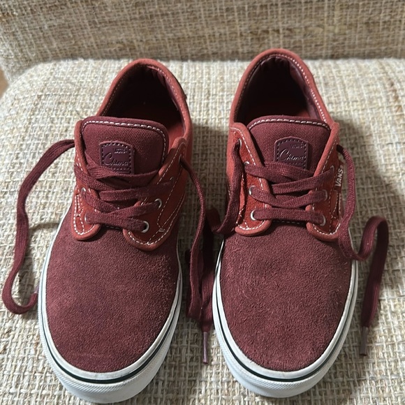 Vans Other - Vans Chima Ferguson Pro Port Royale Wine Burgundy Walnut US Youth Shoes Size-6.0